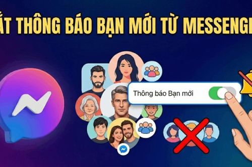 Tắt tự động tạo cuộc trò chuyện khi kết bạn trên Messenger