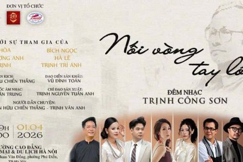 'Nối vòng tay lớn': Điểm hẹn âm nhạc Trịnh Công Sơn