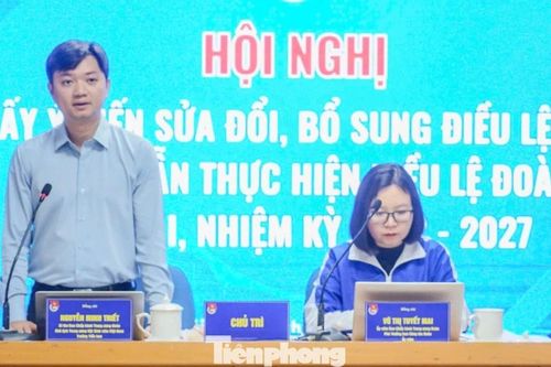 Sửa đổi, bổ sung Điều lệ Đoàn, tiến tới cấp thẻ đoàn viên điện tử