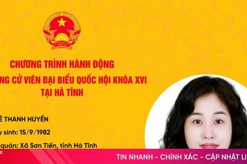 Chương trình hành động của ứng cử viên ĐBQH khóa XVI Lê Thanh Huyền