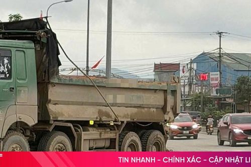 Xe tải va chạm xe máy trên QL1 ở Hà Tĩnh, 1 người tử vong