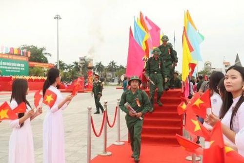 Quảng Ngãi: Thế hệ trẻ lên đường bảo vệ Tổ quốc
