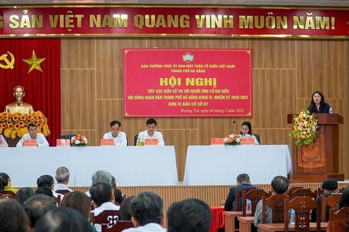 Ứng cử viên đại biểu HĐND thành phố Đà Nẵng, Đơn vị bầu cử số 7 tiếp xúc cử tri phường Hương Trà