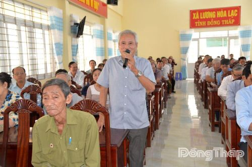 Ứng cử viên đại biểu Quốc hội cam kết thực hiện tốt trách nhiệm của người đại biểu dân cử