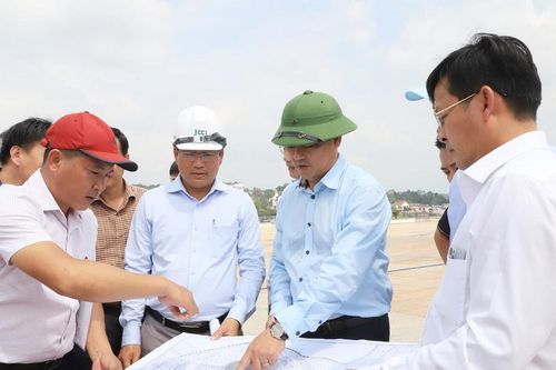 Đồng chí Lê Trọng Yên kiểm tra một số dự án tại khu vực phía Tây Lâm Đồng
