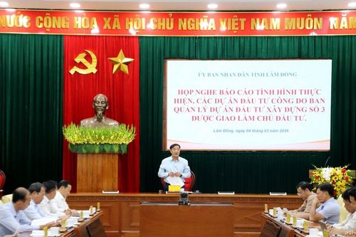 Các chủ đầu tư phía Tây Lâm Đồng chịu trách nhiệm về tỷ lệ giải ngân năm 2026