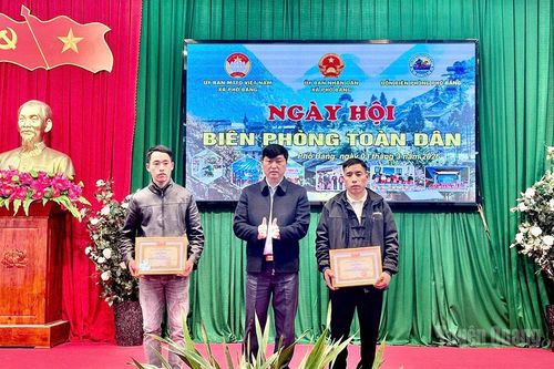 'Ngày hội Biên phòng toàn dân' tại xã Phố Bảng