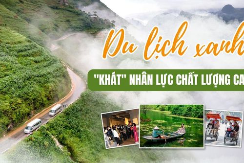 Du lịch Việt trước thách thức biến đổi khí hậu toàn cầu: Bài 3 -Du lịch xanh 'khát' nhân lực chất lượng cao