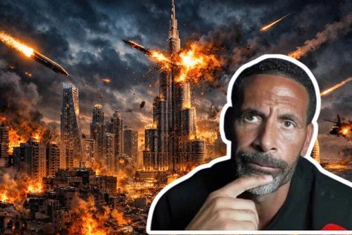 Dubai rung chuyển giữa đêm, Rio Ferdinand biến studio thành hầm trú ẩn