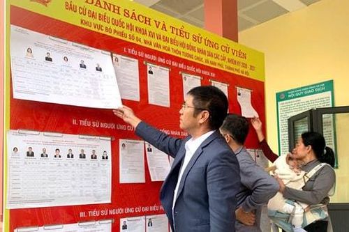 Gửi trọn niềm tin vào lá phiếu