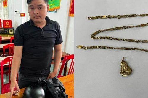 Quảng Ngãi: Bắt giữ thanh niên cướp giật dây chuyền vàng hơn 20 triệu đồng sau 7 giờ gây án