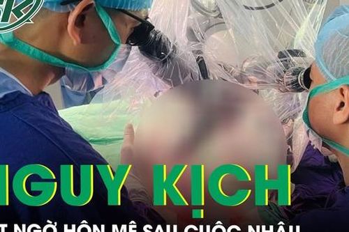 Sau cuộc nhậu, người đàn ông bất ngờ hôn mê nguy kịch