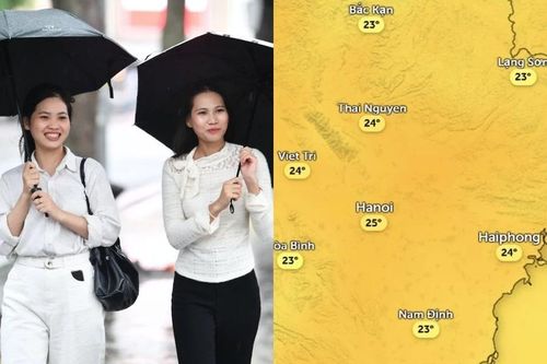 Dự báo thủ đô Hà Nội sẽ có mưa đúng dịp lễ 8/3, nồm ẩm cả ngày