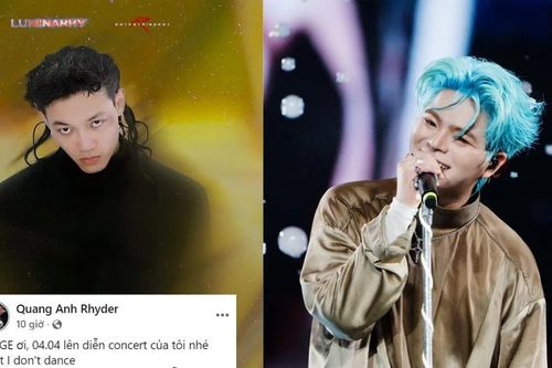 RHYDER hé lộ hơn 10 khách mời tham gia concert, một Anh Trai trở thành 'ngoại lệ'