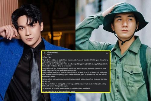 Đỗ Nhật Hoàng xin lỗi vì phát ngôn trong quá khứ, khán giả phản ứng ra sao?