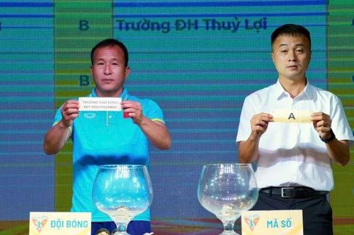Bốc thăm vòng chung kết Giải bóng đá Thanh niên sinh viên Việt Nam 2026