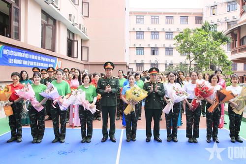 Sôi nổi giao lưu thể thao thanh niên, phụ nữ Tổng cục Hậu cần - Kỹ thuật