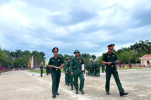 An Giang hoàn thành tiếp nhận chiến sĩ mới năm 2026
