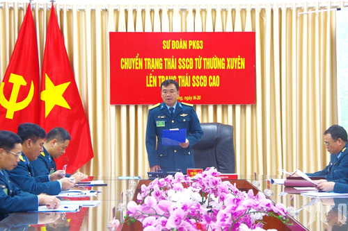 Sư đoàn 363 nâng cao chất lượng luyện tập chuyển trạng thái sẵn sàng chiến đấu