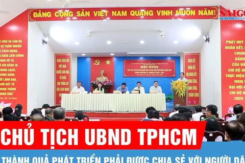 Thành quả phát triển phải được chia sẻ với người dân, đặc biệt là những nhóm yếu thế