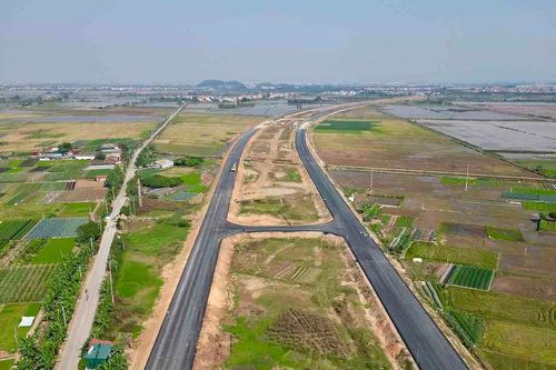 Giải phóng mặt bằng dự án đường Vành đai 4 - Vùng Thủ đô giảm hơn 1.000 tỷ đồng