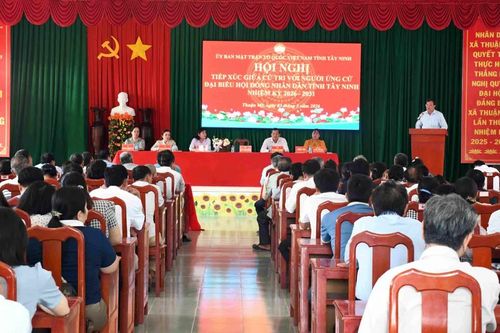 Giữ mối liên hệ chặt chẽ với người dân, đưa Tây Ninh phát triển nhanh, bền vững