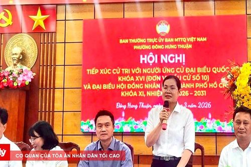 Hai nữ lãnh đạo Sở Tư pháp TPHCM cùng ứng cử: Chung khát vọng bảo vệ công lý và quyền lợi phụ nữ