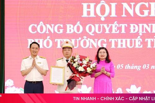 Bổ nhiệm ông Lê Thanh Hải giữ chức Phó Trưởng Thuế tỉnh Hà Tĩnh