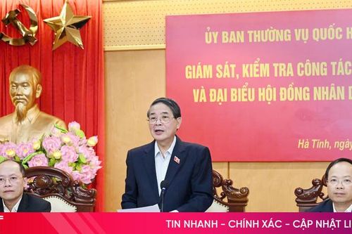 Phó Chủ tịch Quốc hội đánh giá cao sự chủ động, bài bản của Hà Tĩnh trong công tác bầu cử ĐBQH và HĐND các cấp