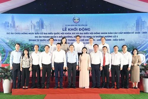 Đồng Nai: Chủ tịch Quốc hội dự lễ khởi động dự án chào mừng Ngày bầu cử