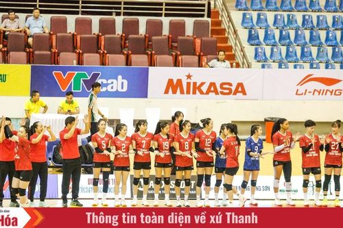 Đội bóng chuyền nữ Thanh Hóa tham dự Cúp Hoa Lư - Bình Điền lần thứ XX