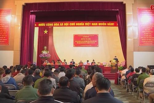 Ứng cử viên đại biểu HĐND tỉnh Điện Biên khóa XVI, đơn vị bầu cử số 5 tiếp xúc cử tri