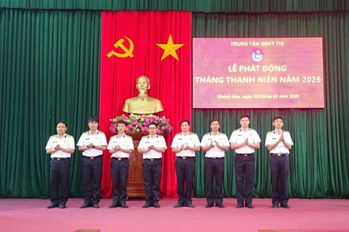 Trung tâm Bảo đảm Kỹ thuật 719 phát động Tháng Thanh niên năm 2026