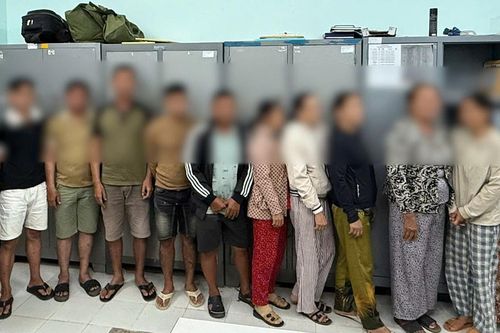 Khánh Hòa: Triệt phá tụ điểm xóc đĩa tại nhà dân, bắt giữ 12 đối tượng