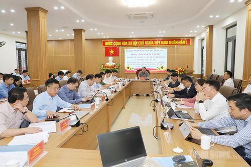 Chủ tịch UBND tỉnh Phan Huy Ngọc làm việc với các xã: Bắc Quang, Tân Quang, Đồng Yên, Vĩnh Tuy, Hùng An, Đồng Tâm, Bằng Hành và Liên Hiệp