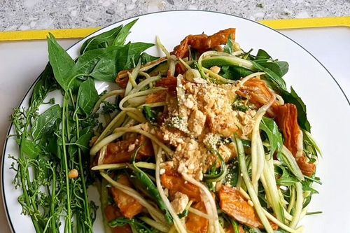Gỏi sầu đâu An Giang: Đặc sản vị đắng lạ miệng, ăn một lần nhớ mãi