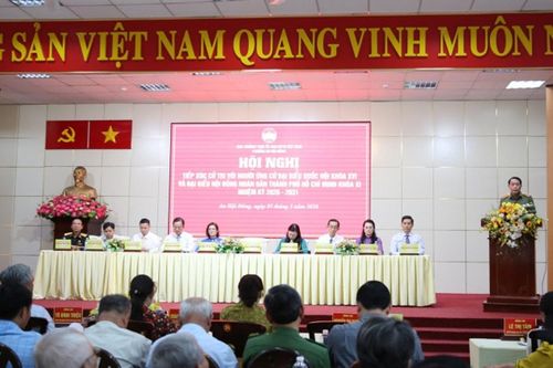 Thứ trưởng Lê Quốc Hùng tiếp xúc cử tri tại các phường trên địa bàn Thành phố Hồ Chí Minh