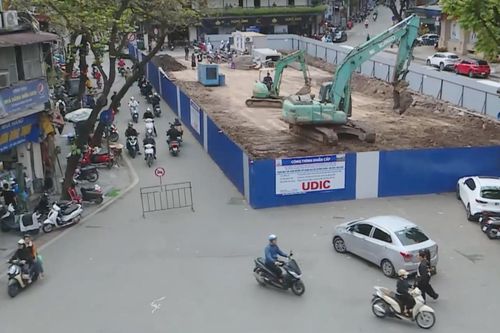 Hai hầm ngầm chống ngập phấn đấu xong trước 30/4
