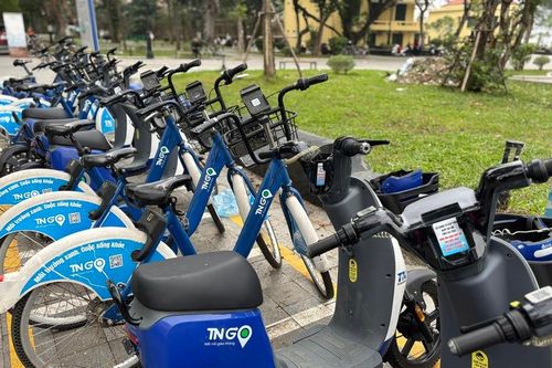 Đề xuất tiếp tục phát triển dịch vụ xe đạp công cộng tại Hà Nội