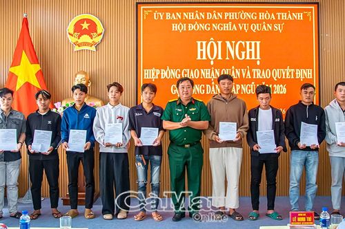 Sẵn sàng cho ngày hội giao quân