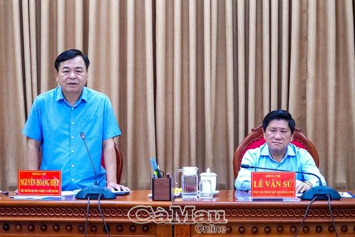 Tập trung nguồn lực đầu tư các công trình thủy lợi trọng điểm cho Cà Mau