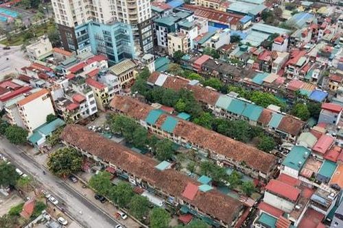 Cận cảnh khu tập thể cũ sắp trở thành chung cư hiện đại tại Hà Đông