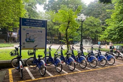Đề xuất gia hạn thí điểm xe đạp công cộng tại Hà Nội đến năm 2026