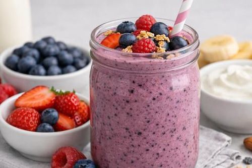 5 loại sinh tố giàu protein, không lo bị béo
