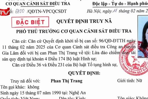 Truy nã người phụ nữ lừa đảo 'mang thai hộ', chiếm đoạt hơn 2,4 tỷ đồng