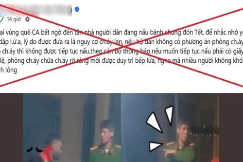 Lộ diện 'tác giả' thông tin 'nấu bánh chưng phải có giấy tờ phòng cháy chữa cháy'