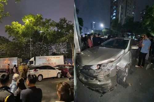 Tài xế ô tô gây tai nạn liên hoàn trên đường Nguyễn Chánh được xác định có 'cồn'