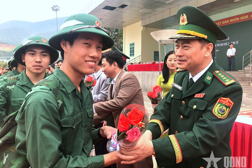 Rộn ràng ngày hội tòng quân năm 2026 ở Lai Châu