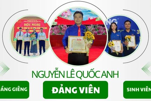 Thủ lĩnh sinh viên ngành Quản lý đất đai với hành trình chinh phục danh hiệu 'Sao Tháng Giêng', 'Sinh viên 5 tốt'