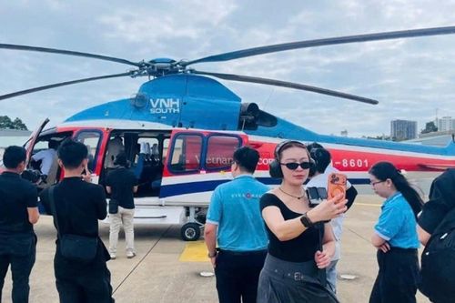 TP.HCM khởi động lại tour trực thăng ngắm thành phố từ trên cao